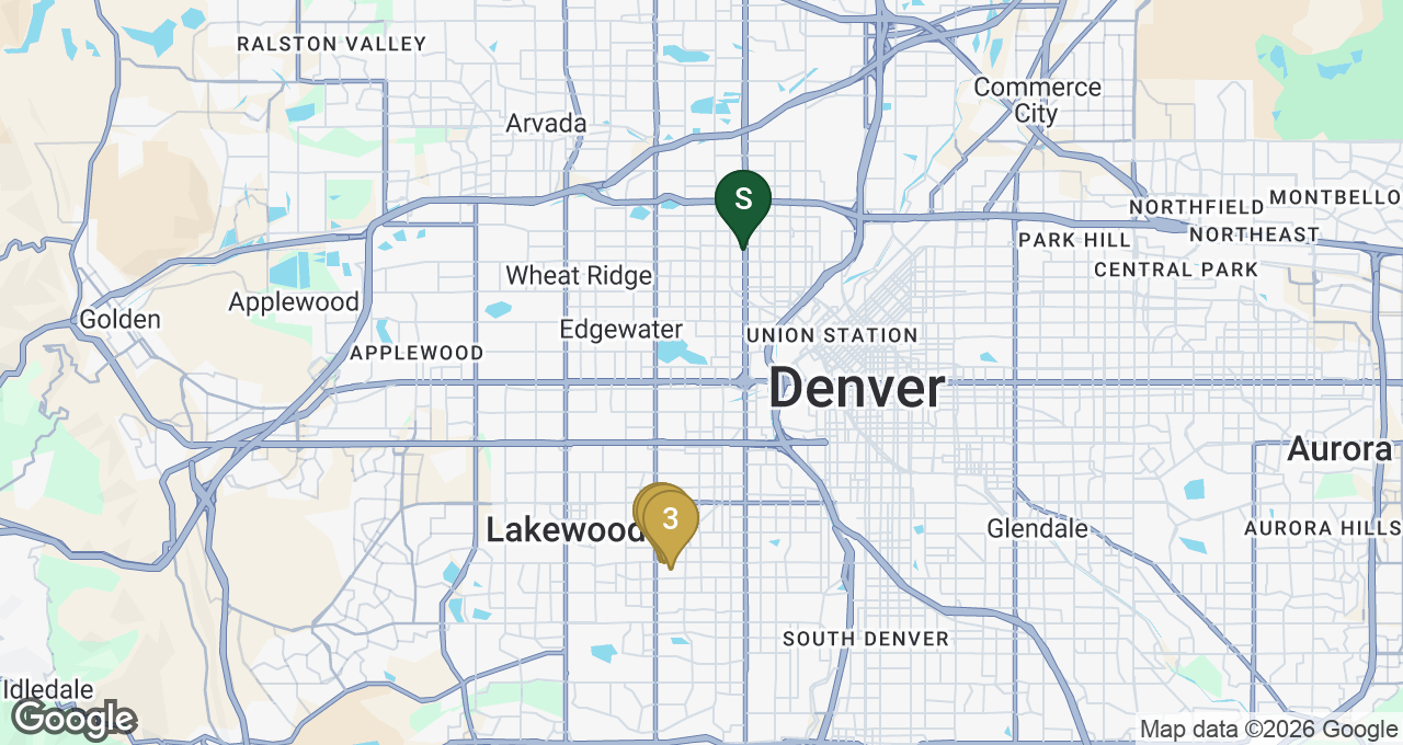 Map of this property and its comparable sales